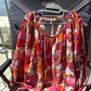 Trina Turk lined size XL blouse NWOT